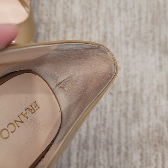 Franco Sarto Yelena Peep Toe Heels - Picture 7 of 14